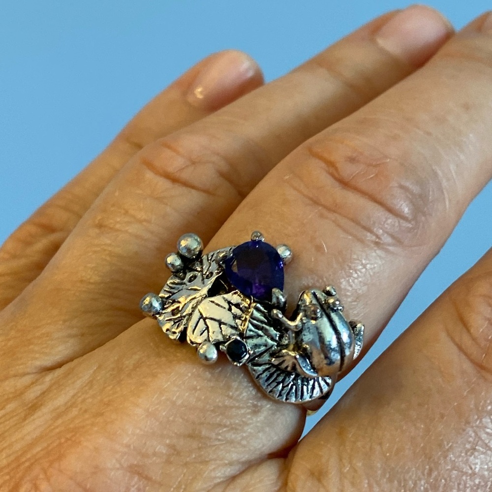 Frog and Lily Pad  Ring (9)